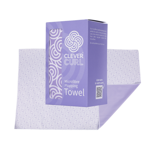 Clever Curl Microfibre Plopping Towel - Made from 80% recycled materials