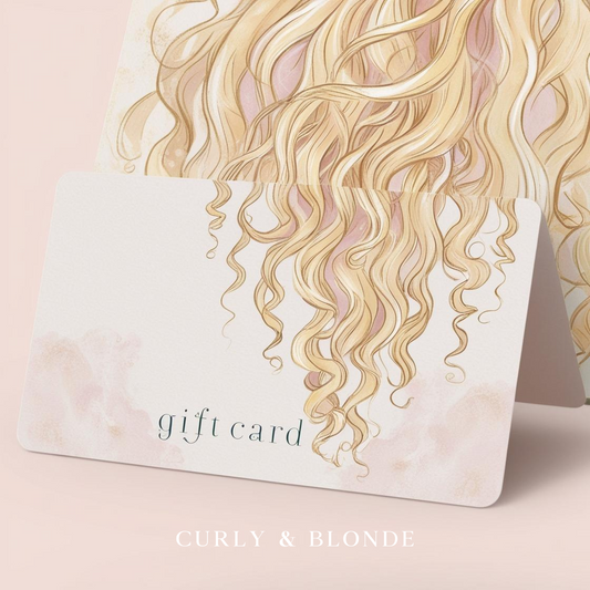 Curly & Blonde Gift Card