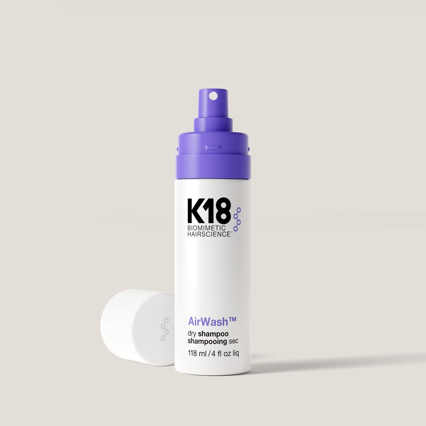 K18™️ AirWashTM dry shampoo | REDUCE OIL + ELIMINATE ODOR