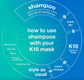 K18 PEPTIDE™  DAMAGE SHIELD pH shampoo